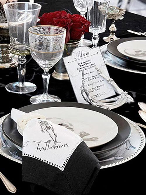 CompassOKC's tweet photo. 🎃Halloween Decorating Ideas in Black and White
Halloween dinners can be elegant. Turn inexpensive cloth napkins into bone-chilling table linens with the help of iron-on clipart. https://t.co/M93XtpCCr9
