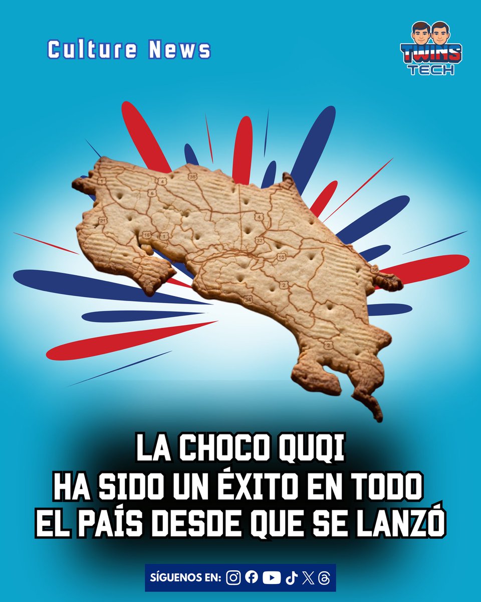 TwinsTech898's tweet photo. 🇨🇷🍫 ¡VOLVIÓ LA CHOCO QUQI! 🤯

Tras 17 años, Gallito y Dos Pinos recuperaron la icónica galleta mediante el secreto “Proyecto Aquiles”.

📅 Regresó el 15 de octubre.
🍪 Distribución nacional gradual.

En Twins Tech ya la probamos: ¡nos encantó! ❤️

¿Sabe igual? 👀

#ChocoQuQi https://t.co/lfGL5w5iqW