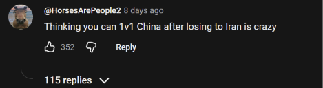 Tooshaz_'s tweet photo. idiot or wumao? There's a bunch of these on this video https://t.co/Q1Dg2WOTH1 https://t.co/h16M4LDGuo