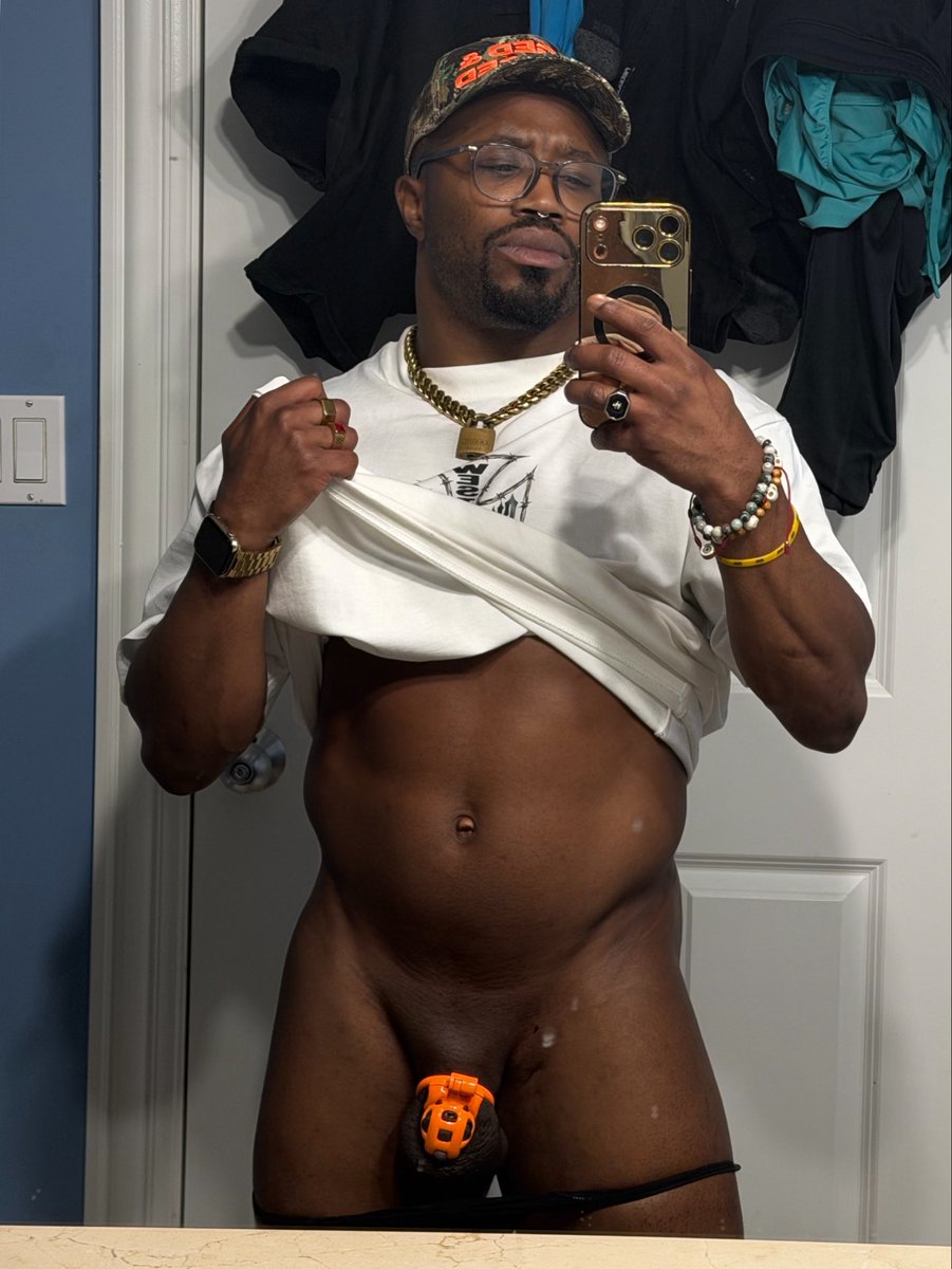 himbull_'s tweet photo. Felt so masc the other day with my nub underneath🧡

Decked out in @kink_wear https://t.co/vW9TT9uctu