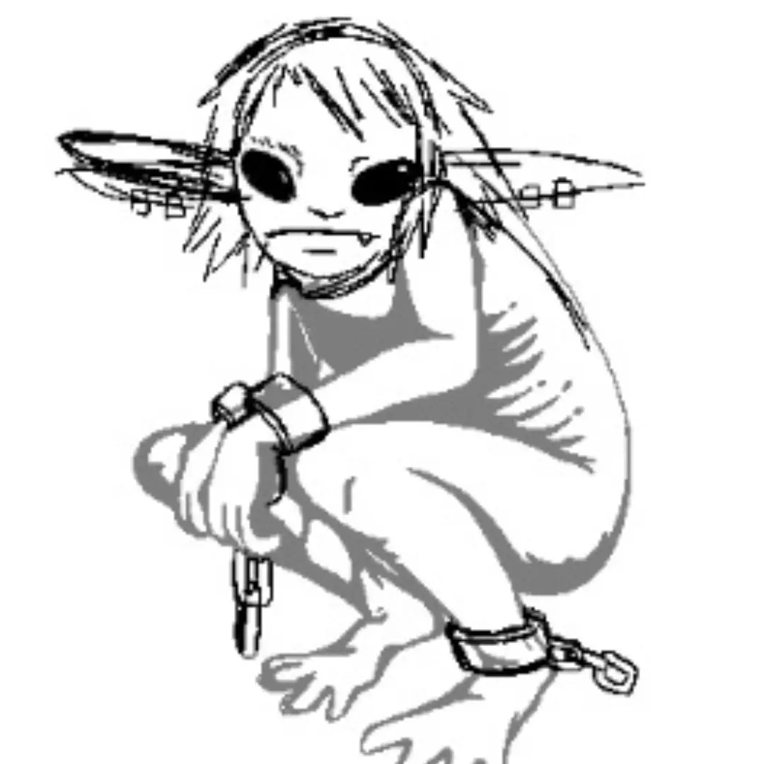 diego_reck's tweet photo. Es una goblin mitad humana, esclava de alguien poderoso. Según el lore, eso le otorga ciertos “prestigios”. Esto fue lo que me salió para un juego de rol. Gracias. https://t.co/VxVCh3a7R9