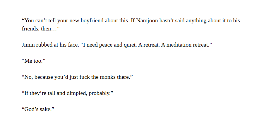 pineconepickers's tweet photo. Jimin is struggling with Namjin's bullshit #WIPSunday https://t.co/nYix6rocXx