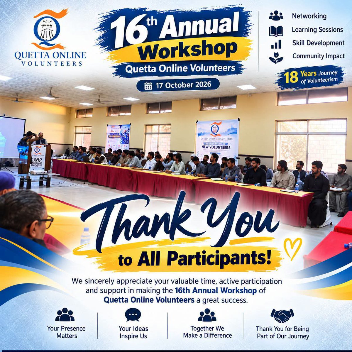 InayatSarparah5's tweet photo. Thank you to All Participants 
#16thAnnualWorkshop 
#QuettaOnlineVolunteers
@QuettaOnlin @mirbehramb @Ismailzab1 @BehramLehri  @ZiaKhanqta https://t.co/266fyynlBS