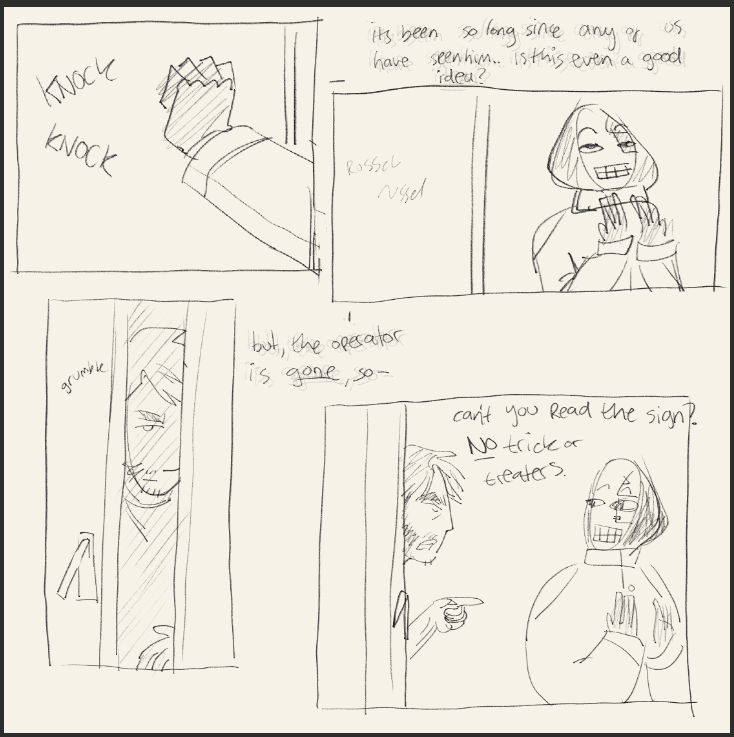 limeartichoke's tweet photo. stupid skully and tim doodle #marblehornets https://t.co/9WEKQYKmCH