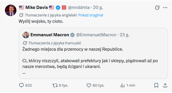 HolinkaPis's tweet photo. To jest strzał między nogi 🤣 https://t.co/FZxfAH6j0y