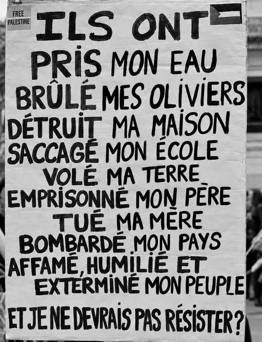 JRenardiere's tweet photo. Ah non, si tu résistes, tu seras traité de terroriste ! 
Ce monde est fou… https://t.co/Mwut4djZL7