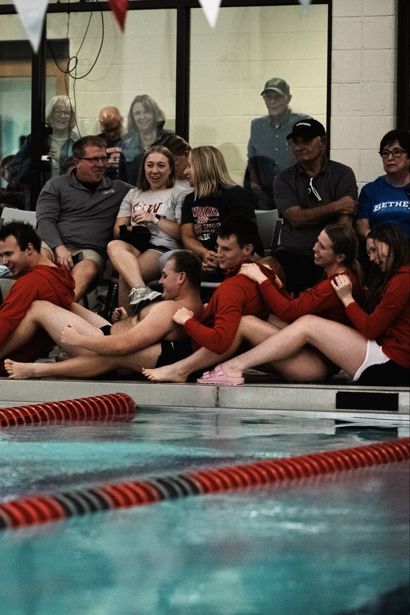 IWUWildcats's tweet photo. Wildcats Win 🏊‍♀️

@indwesswimdive takes the win against Bethel University! 😼

#BothAnd #TheRightWaytoPlay https://t.co/W7LQauQDe2