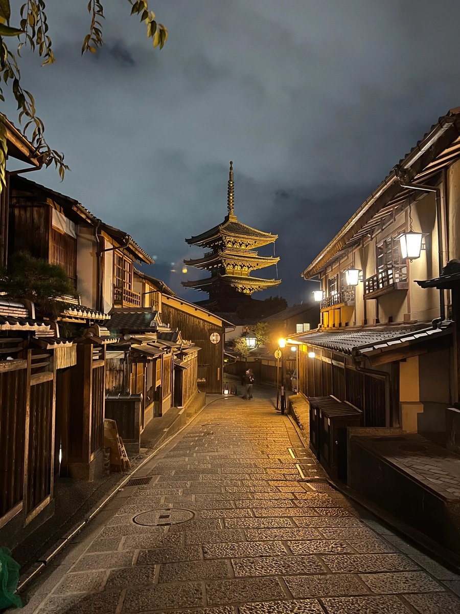 pablo_punkrock's tweet photo. Kyoto by night https://t.co/zf51Y5n7XQ