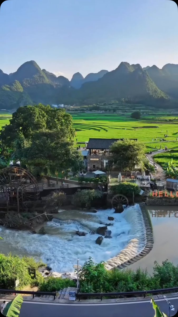 KarithoAlbo's tweet photo. Thousands of limestone peaks rise above rice fields and villages in Guizhou’s Wanfenglin. Far from the usual tourist routes, this peaceful, wild landscape reveals a different side of China. https://t.co/bJQgnPWG46