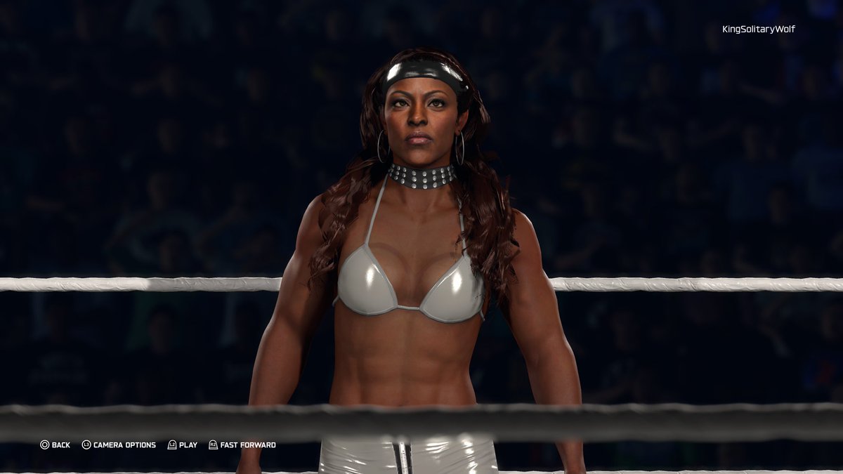 2KSWDivas's tweet photo. Always enjoyed creating Shaniqua. @WWEgames #WWE2K26 https://t.co/8L0iBXeeVv
