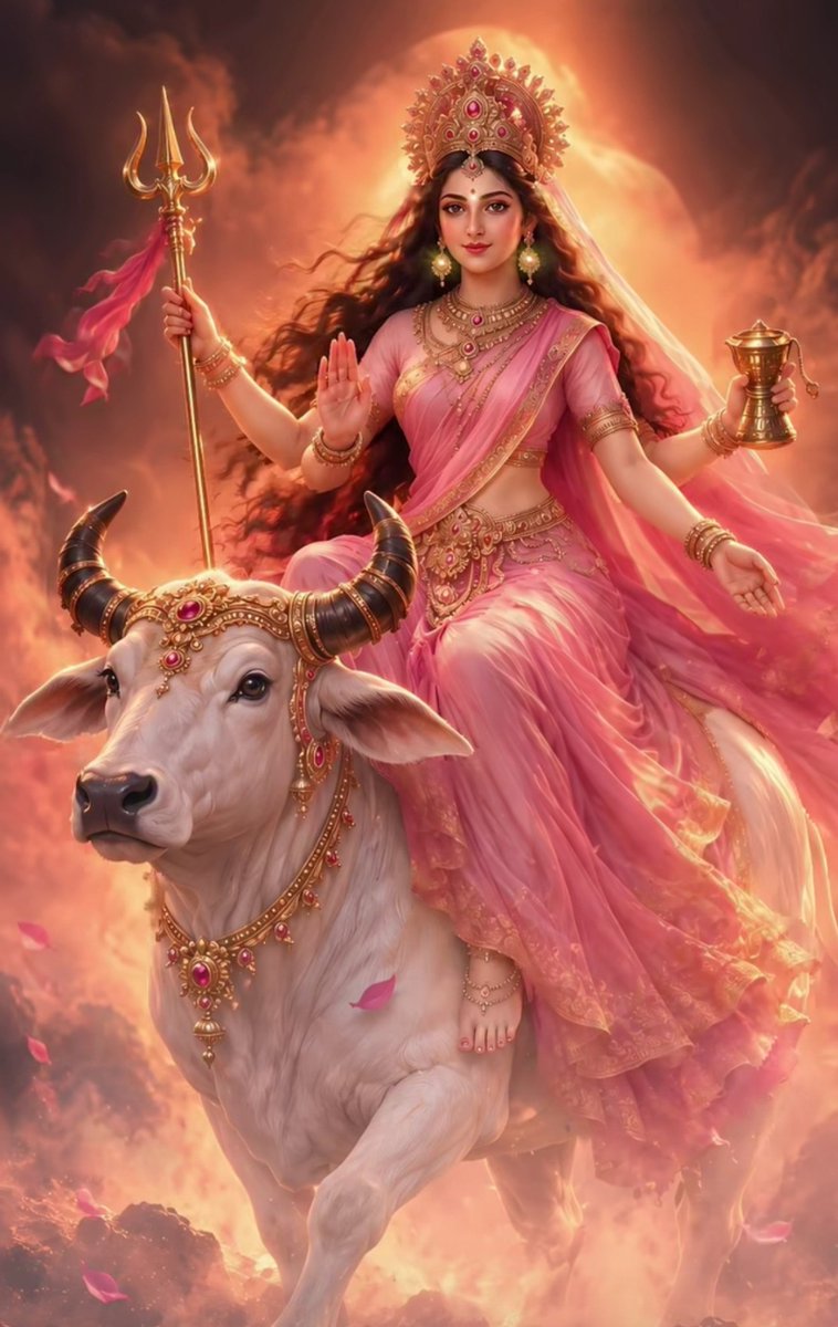 EmonMukherjee21's tweet photo. 🌺🔱 माँ गौरी — नारीत्व की सुंदरता, आत्मसम्मान की गरिमा और शक्ति की पहचान। ❤️ https://t.co/Q1riuNSANS