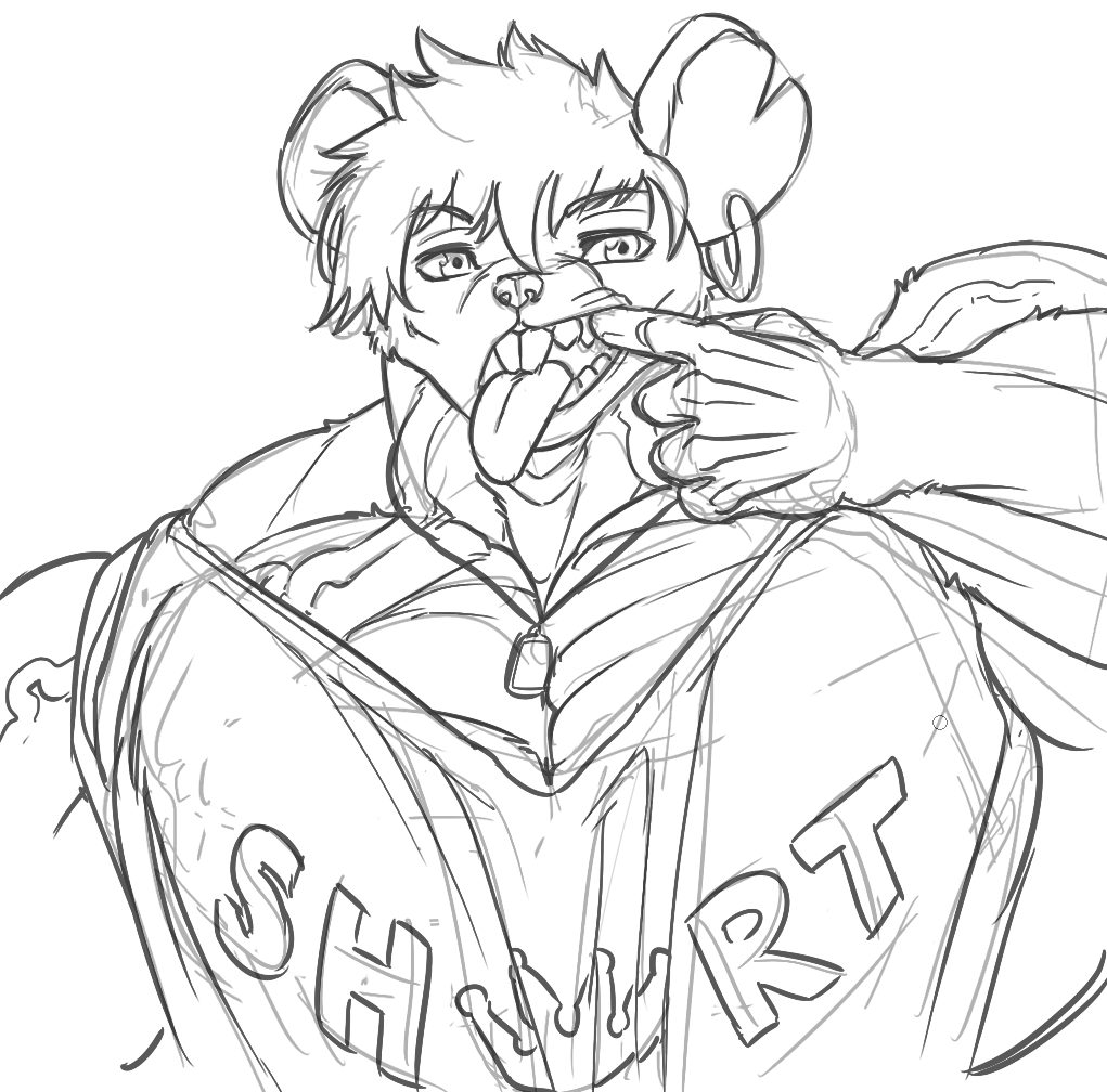 Newberrychucks's tweet photo. Promo sketches for MoosinPyrett's adoptable auction on DA 🥰. Short king 👑 Bodybuilder 🏋️‍♂️Gaymer 🎮. Here's Nerri ❤️🐭

Visit the DA page and adopt the sexy rat 👌. Go go go
https://t.co/NZkW0t48QM https://t.co/lHYLAZ8ArX