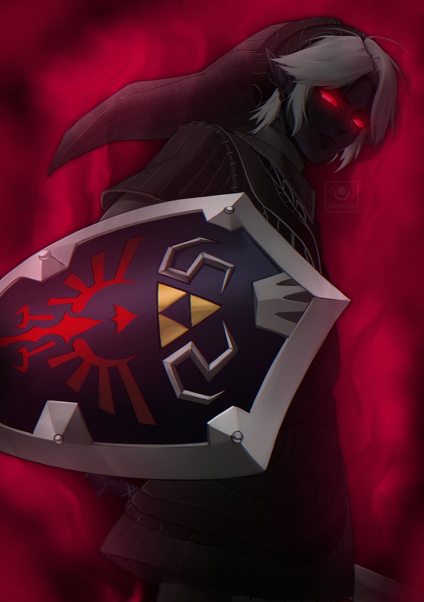 SukeraSuki's tweet photo. Mein schnell hingezaubertes #darklink Artwork für den HYYYPE https://t.co/ym0kqIX7l0