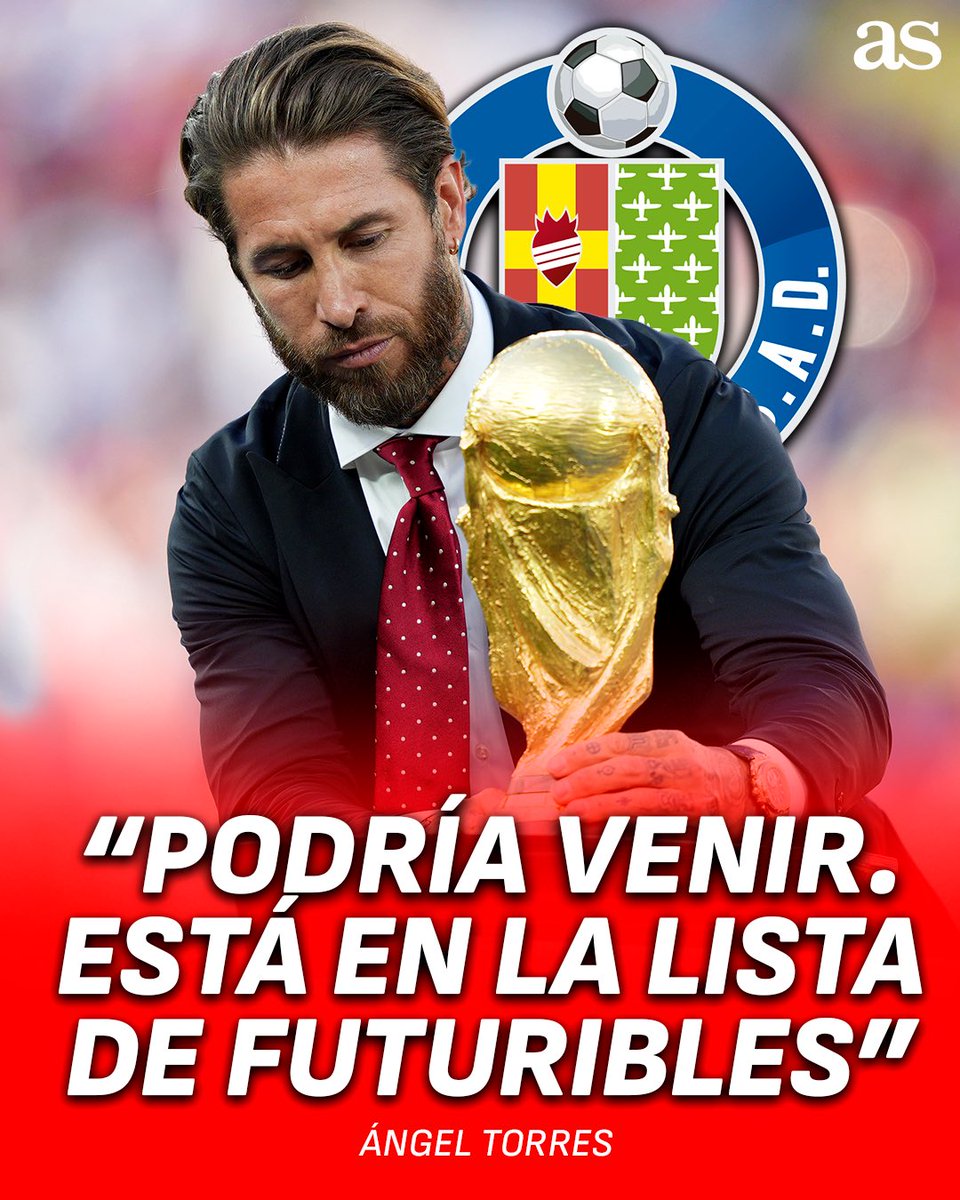 diarioas's tweet photo. 💙🥶 ¡El GETAFE abre la PUERTA a SERGIO RAMOS! https://t.co/Mo5wEOqW0S
