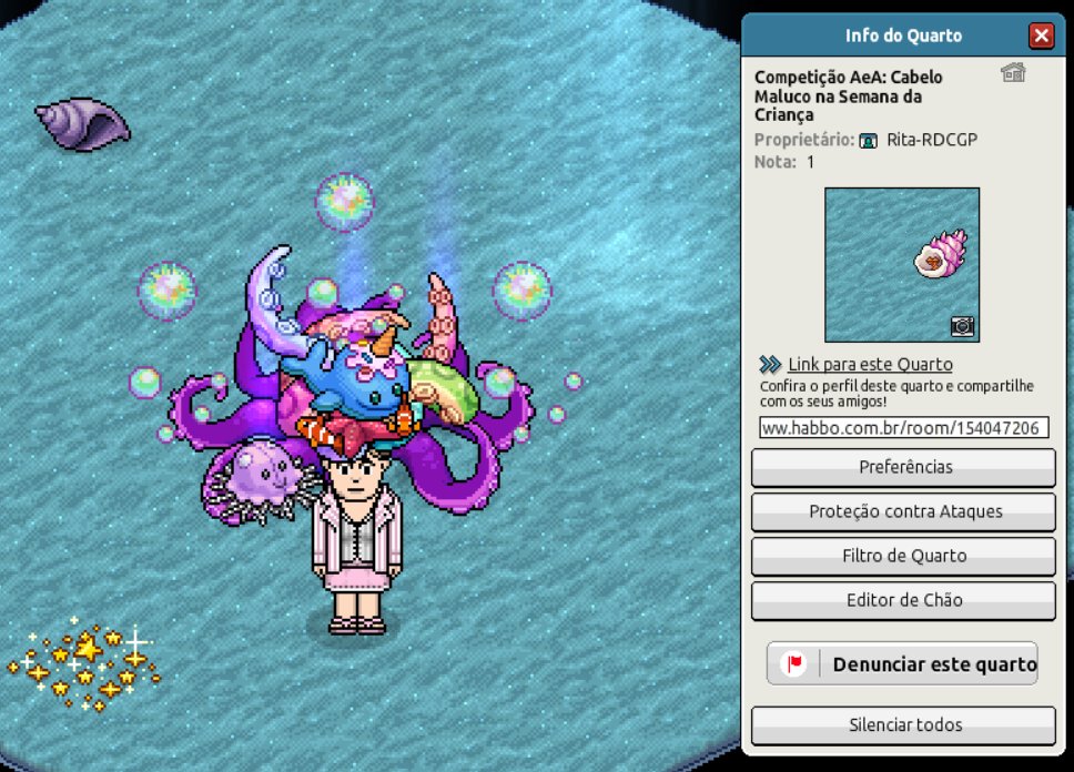RitSims's tweet photo. Minha participação na Competição Cabelo Maluco, fiz algo simples. Vi um povo construindo quartos gigantes, achei que era só algo que coubesse ali na cabeça do avatar. 🤔
@HabboPTBR #Habbo https://t.co/11wqmwduZj