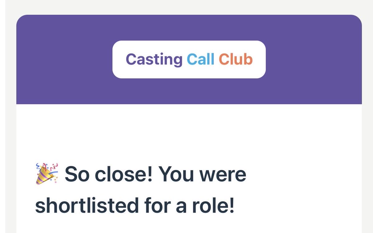 dittdutton's tweet photo. It’s the same joyous feeling every time ☺️

Landing a role or not, it’s great to understand that a performance was appreciated and believable. https://t.co/u512XJuUxv