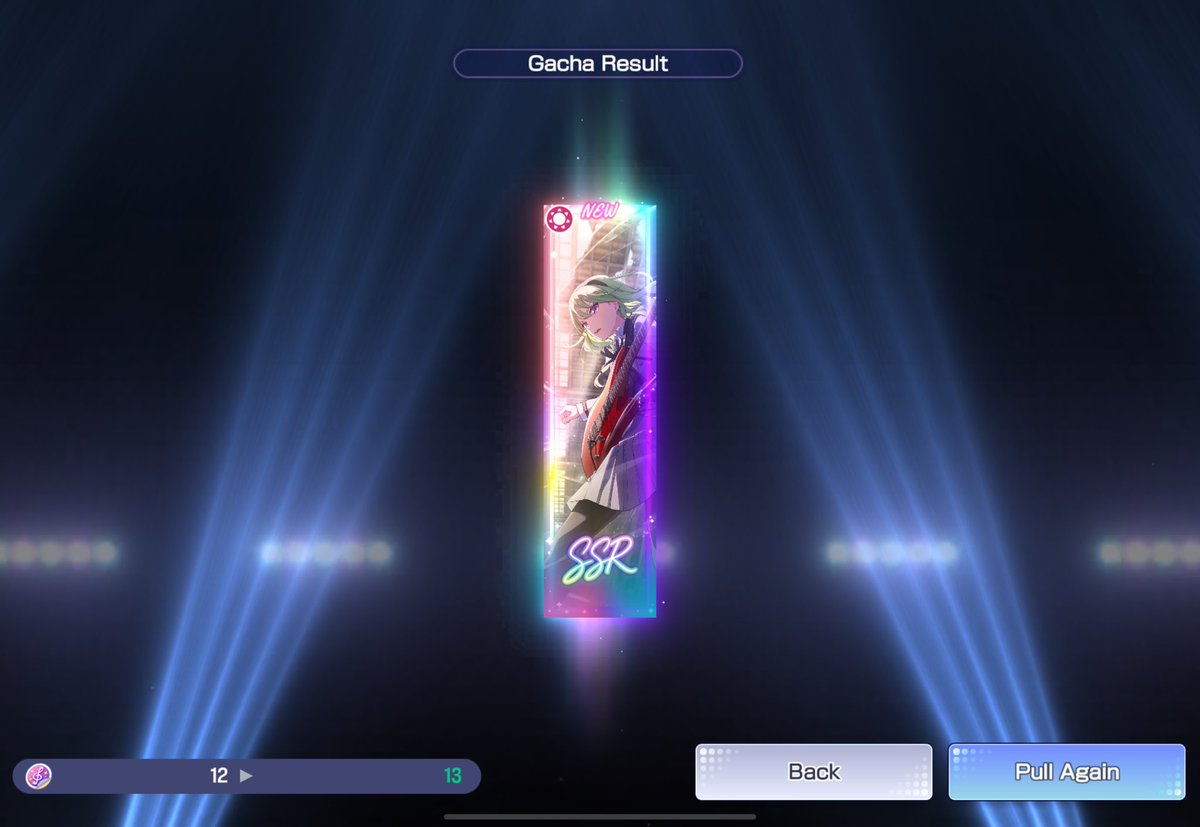 mik3rgpf's tweet photo. Of course Natsume SSR came after the event. Very nice 👍 https://t.co/ikw7idQckW