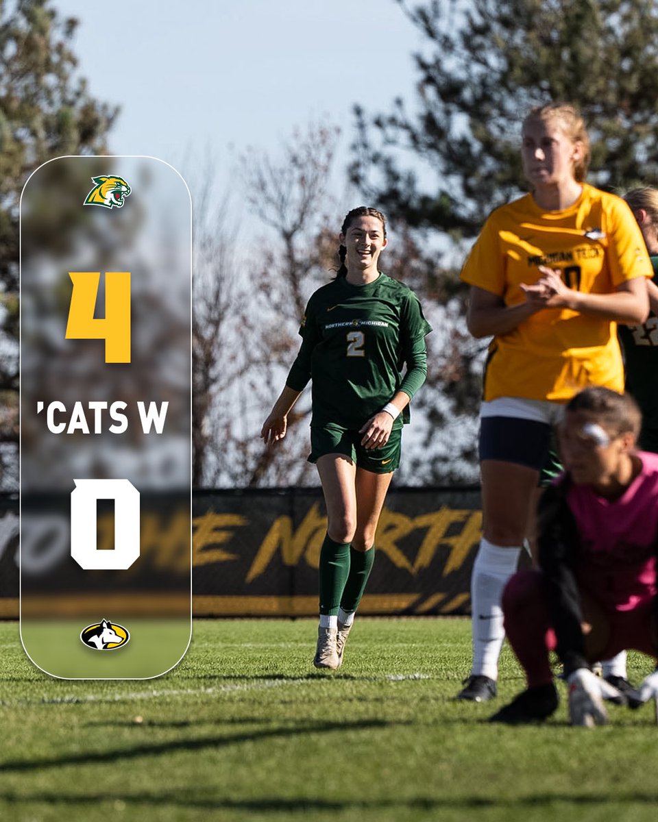 NMU_wsoccer's tweet photo. Felt so nice, did it twice! 😉

#NMUwildcats | #UPtheCATS https://t.co/CIMrDjPQwm