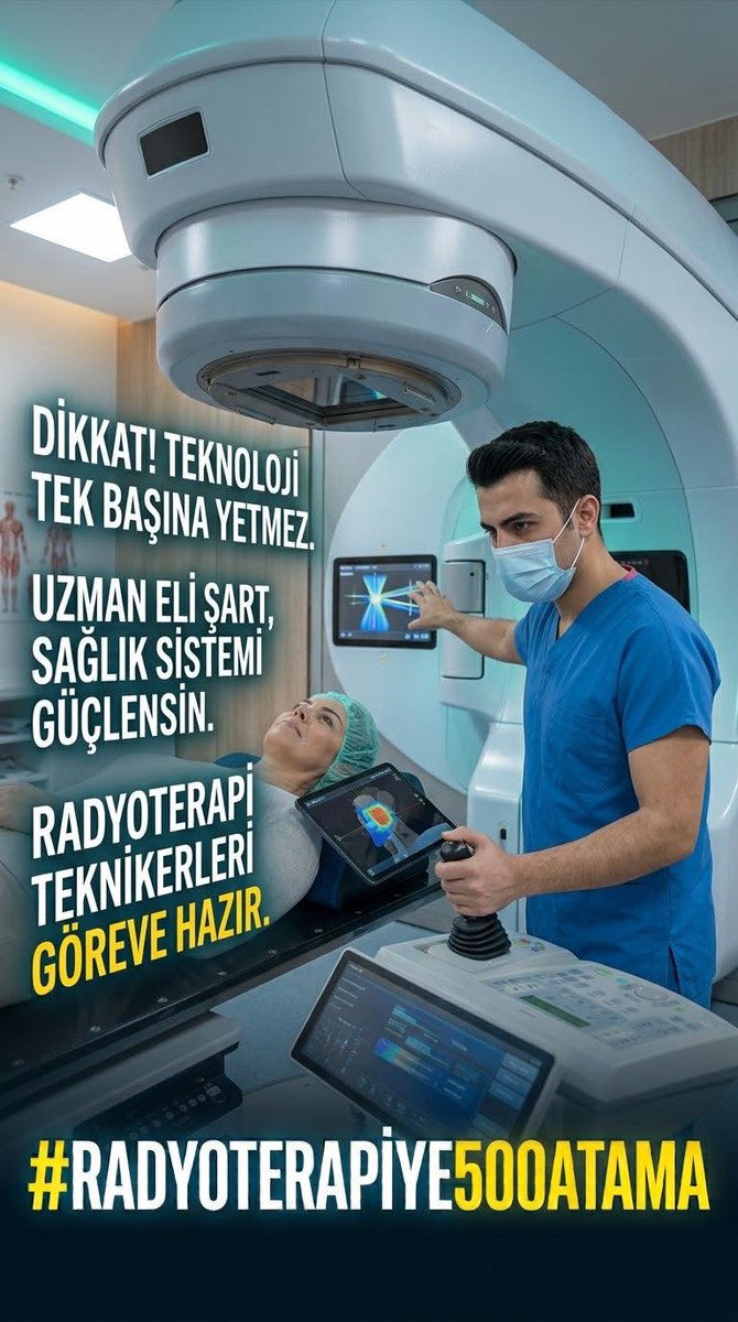 Radyoterapitek's tweet photo. Bir bölüm, binlerce umut, 2024’te sadece 16 atama! Sesimizi duyun, mağduriyetimizi giderin! #Radyoterapiye500Atama
@saglikbakanligi @drmemisoglu
@memetsimsek https://t.co/7Pn20HzRPl