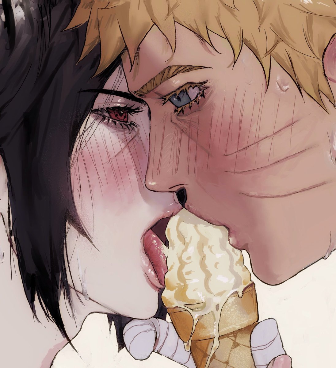 greynssoul's tweet photo. 🍦#Narusasu https://t.co/plJByHNTzV