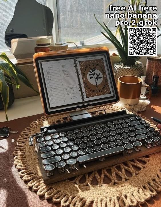 MzAySesArtisan's tweet photo. Omgoddess...#TYPEWRITER keyboard for my old ipads?!?!?
#justfoundagoal🙃
BIG SMILES... ever see something that kills 3 birds with one stone?!?!?
1) #reuseoitdatedipads, looking to reuse for something☑️
2) lookin'4 a typewriter☑️
3) 4 finishing my thesis & doctrine writing ☑️ https://t.co/BBfPY6Dqjm