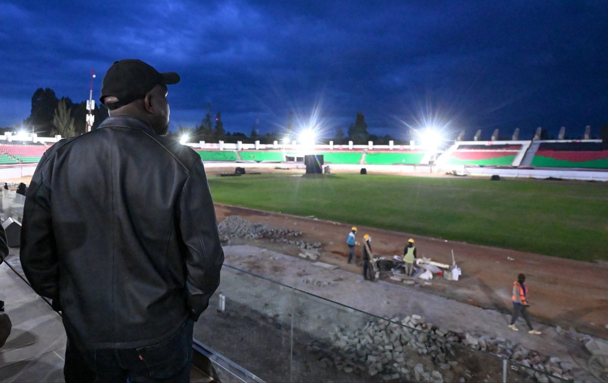 kipmurkomen's tweet photo. This evening, I inspected the construction of Kipchoge Keino Stadium in Eldoret, Uasin Gishu County, ahead of the Mashujaa Day celebrations.

We are impressed by the pace and quality of the upgrading works at the stadium.

Although not yet complete, the 15,000-seater stadium is in good shape to host this year's Mashujaa Day celebrations.

The stadium is being upgraded to world standards, featuring a modern football pitch, an improved running track, modern changing rooms, an expanded VIP pavilion, and modern floodlighting.

We have put in place adequate measures to ensure the security of those attending the celebrations. We urge everyone to adhere to the laid-down safety guidelines.