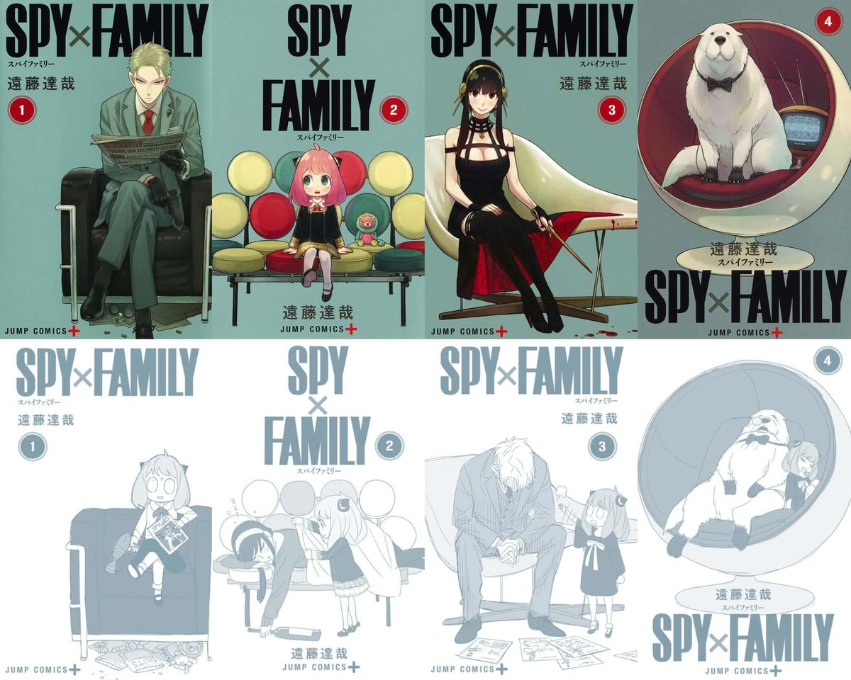 ppimnxfg09's tweet photo. The Forgers on the cover and inside cover 😆☺️ https://t.co/40xRErEWEl