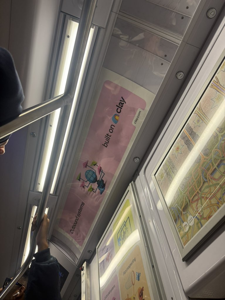 validapau's tweet photo. No matters where you go, they remind you of work #nycsubway https://t.co/jqGU39K2HF