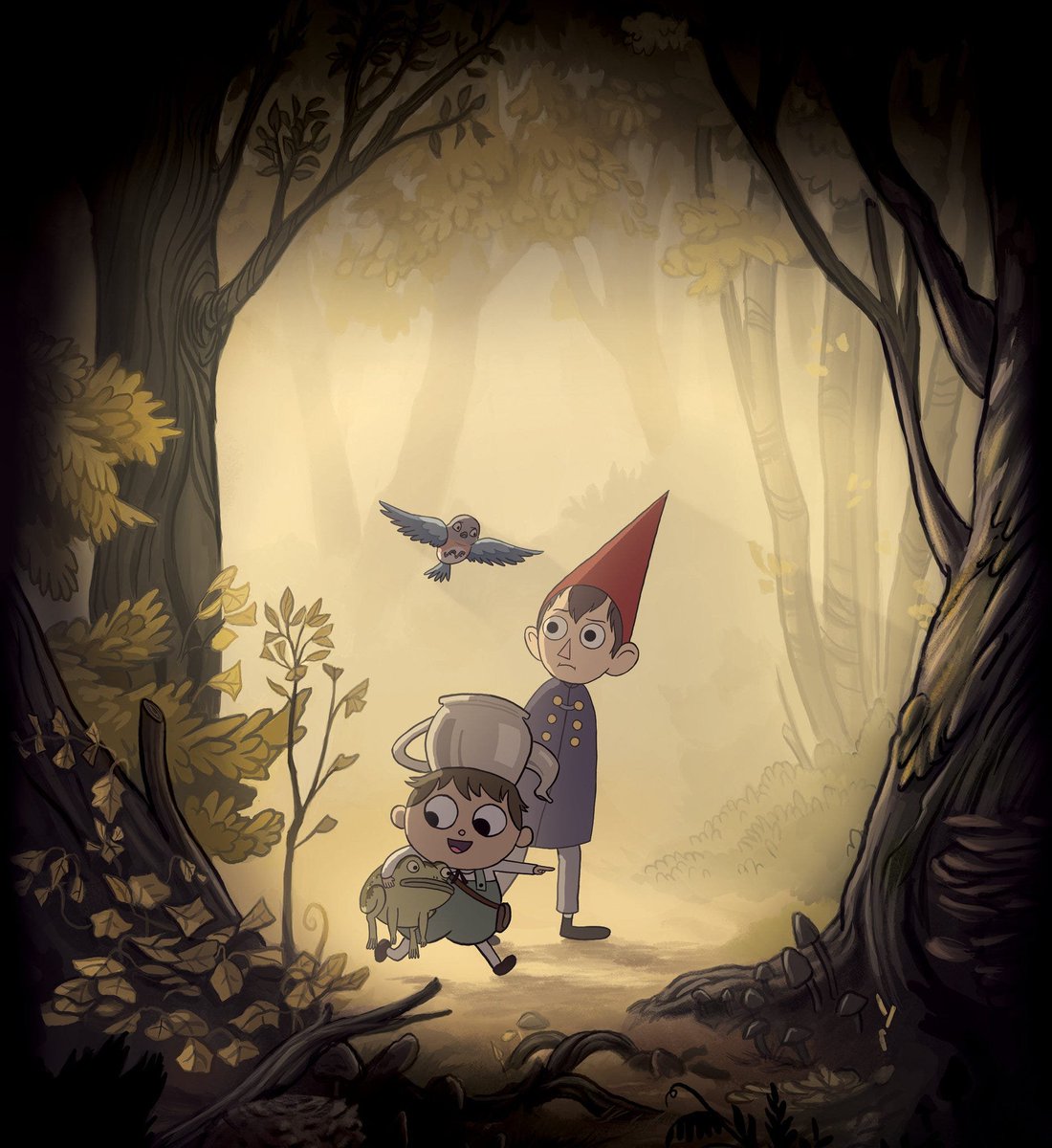 frateranselmus's tweet photo. I had the great joy of introducing some brothers to Over the Garden Wall last night! The October tradition continues... https://t.co/xSK3VHSR5l