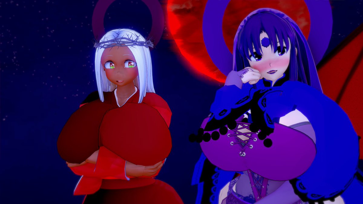 frutaprohibidax's tweet photo. evil saints #widehips #sugestive #bigtits #curvy #hugebreasts #bigbreasts #thicc #thigs #BigAss #hugeass #Milf #mommy  #koikatsu #sexy #plump #voluptuos #echii #darkskin #oc #goth #lingerie #stokings #religion #virginmary #virgenmaria #r63 #oc #jesus #genderswamp #demon https://t.co/2uCGyWYiZC