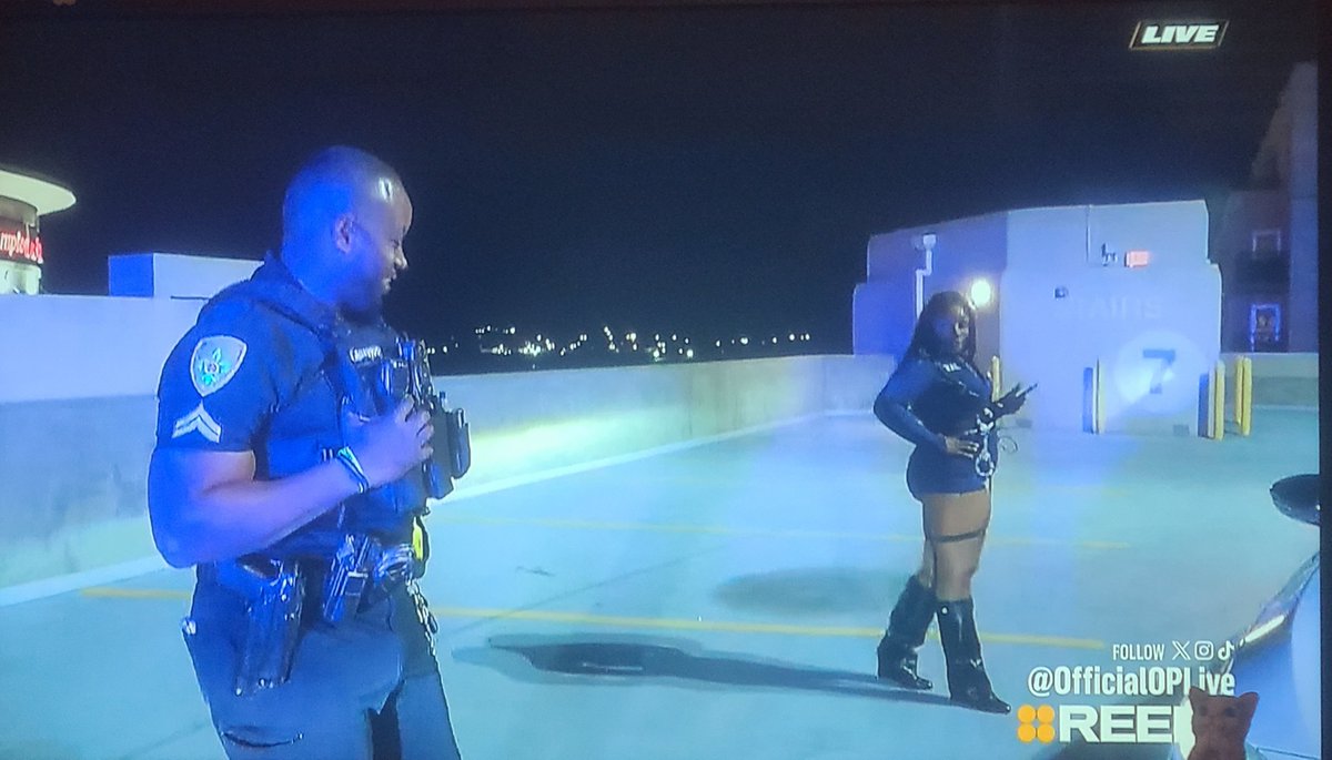 SECDabbleTwit's tweet photo. "What's Up Man"? His partner was not amused. 

 #OPLive 
#OPNation 
#OPLiveNation https://t.co/cYVTsVkS1z