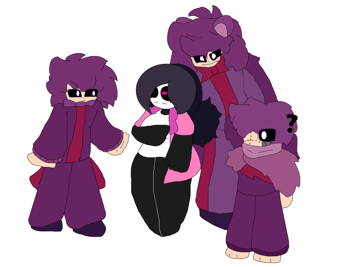 KodeInkDude's tweet photo. #CoolDollPlushStore #LovedollToyFactory @LTFGame  
Woah, looks like Malakai (Co-Programmer), has been cornered by the Purple Bear boy trio. https://t.co/h9fz95mPz7