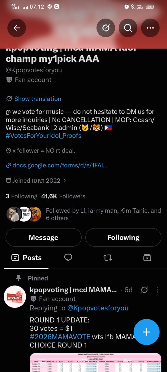 RJin3422Army's tweet photo. @lamronicthv @Kpopvotesforyou For #BTS https://t.co/lNl5PmVGYt
