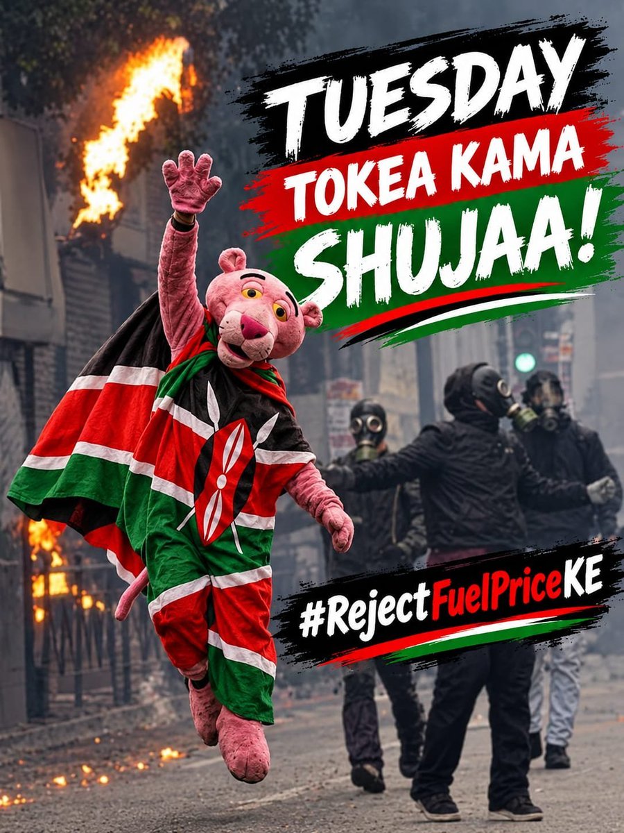 Nephew_yao's tweet photo. Tokea #Tuesday
#RejectFuelPriceKE https://t.co/2mzgmo7XtJ