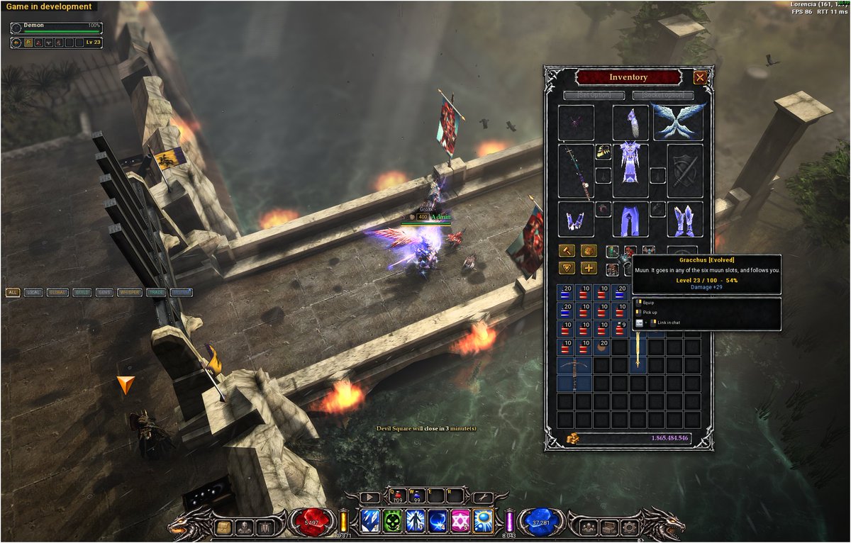 MuOnline_ES's tweet photo. - New Guild System
- New Guild Hall
- New Friends System with Steam
- New Transmorg System like World of Wacraft (mmorpg)
- New Fishing System like New World (mmorpg)
- New Mining System
- New Auction House like World of Warcraft
- New Interface unique
- New BattlePass System
- New CashShop System
- New Quest System like World of Warcraft
- New MuunPets System with leveling
- New Options System (60+ Options)

NO PARAMOS. ¿Qué será lo siguiente? :D

#muonline #gamedev #MMORPG @muonline_jp