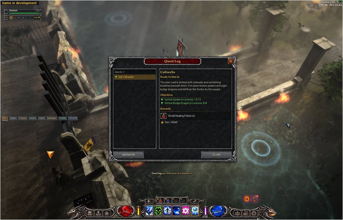 MuOnline_ES's tweet photo. - New Guild System
- New Guild Hall
- New Friends System with Steam
- New Transmorg System like World of Wacraft (mmorpg)
- New Fishing System like New World (mmorpg)
- New Mining System
- New Auction House like World of Warcraft
- New Interface unique
- New BattlePass System
- New CashShop System
- New Quest System like World of Warcraft
- New MuunPets System with leveling
- New Options System (60+ Options)

NO PARAMOS. ¿Qué será lo siguiente? :D

#muonline #gamedev #MMORPG @muonline_jp
