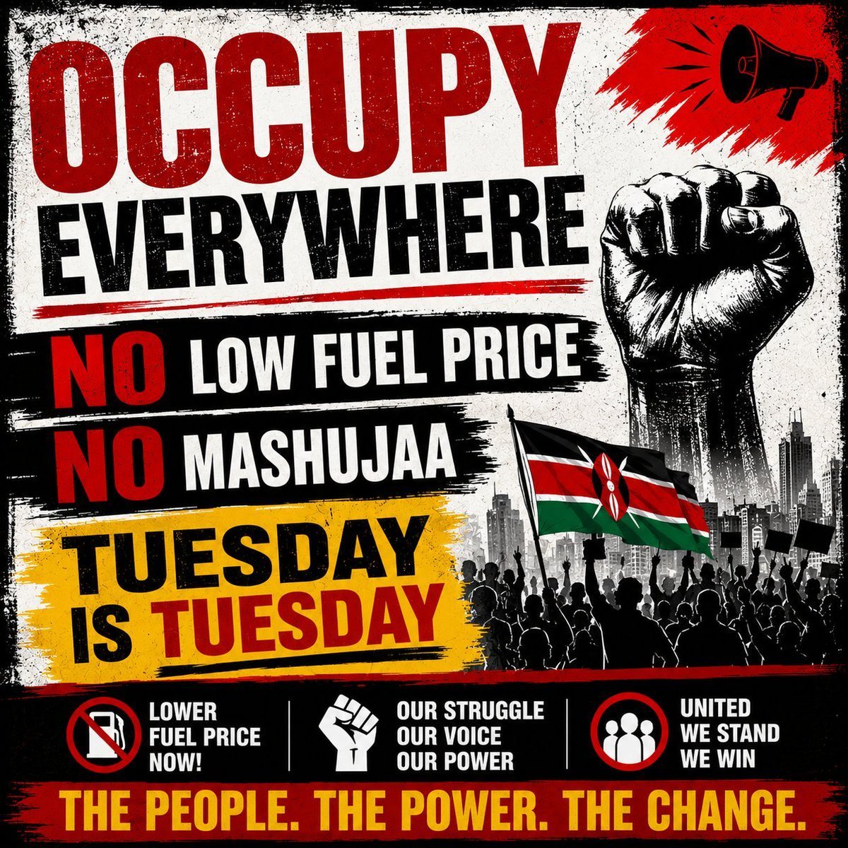 Nephew_yao's tweet photo. Tokea #Tuesday
#RejectFuelPriceKE https://t.co/2uj2QB4oLK