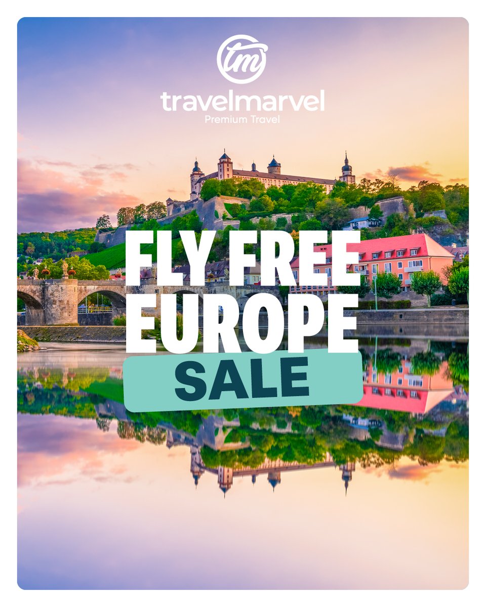 diego_psk's tweet photo. Fly free to Europe with Travelmarvel on selected Europe river cruises and tours. Offer ends 16 September 2026, unless sold out prior. Conditions apply. Contact us to start planning. https://t.co/OQjterMi4S