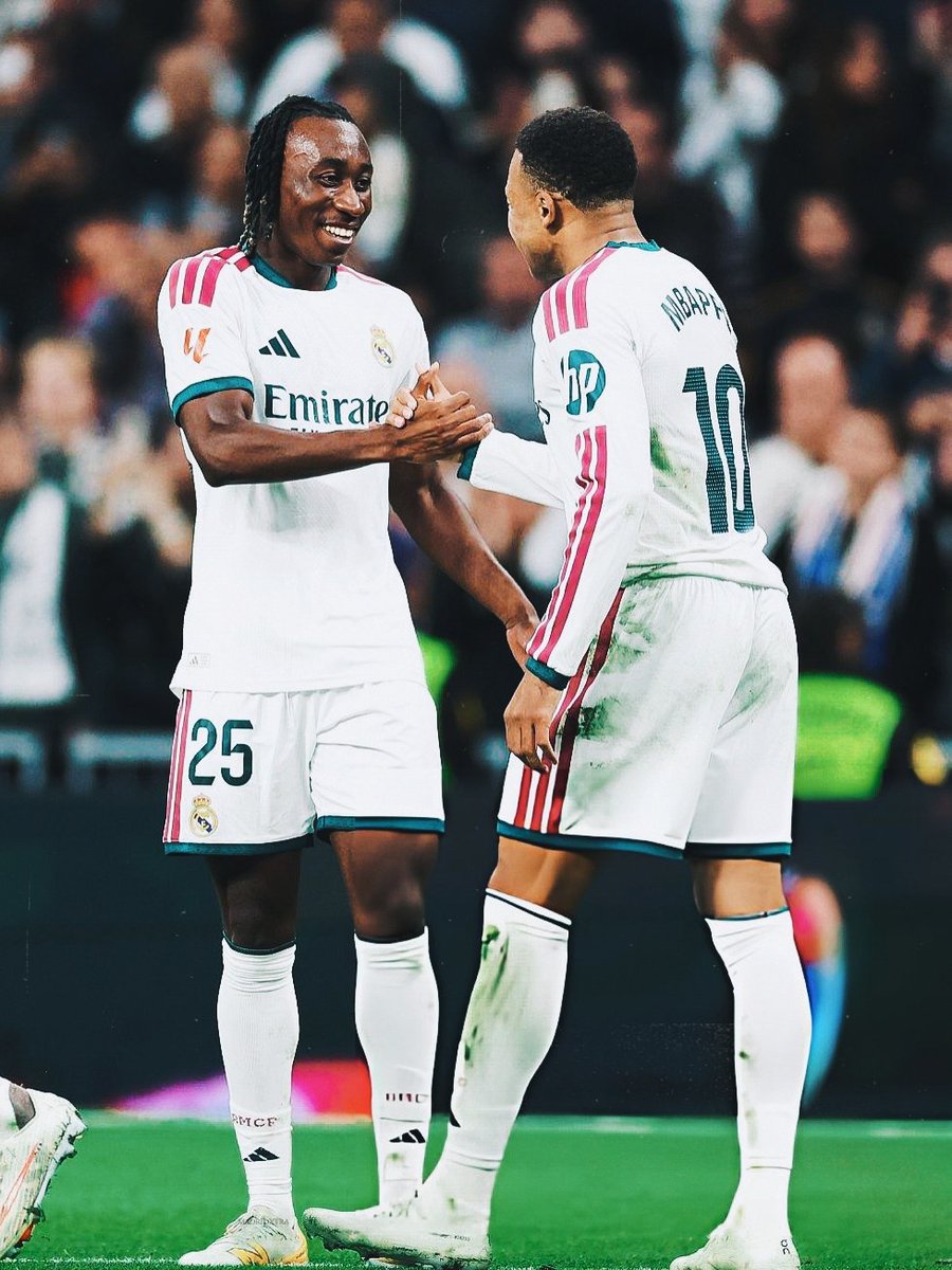 MadridXtra's tweet photo. Yan Diomandé x Kylian Mbappé. ⭐⭐ https://t.co/tLrOGCKkI4