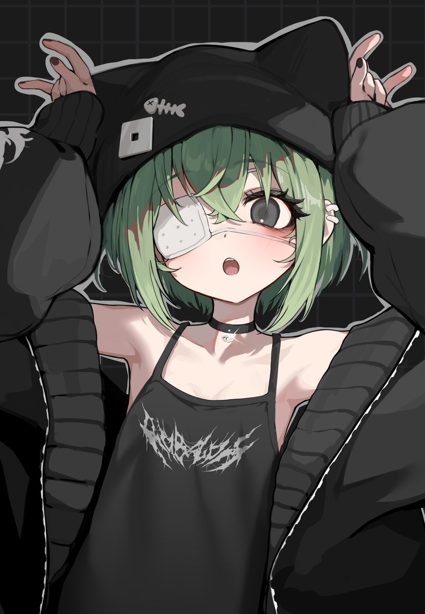 xXChocogakiXx's tweet photo. OC💚🖤 https://t.co/j2OeXHPEhz
