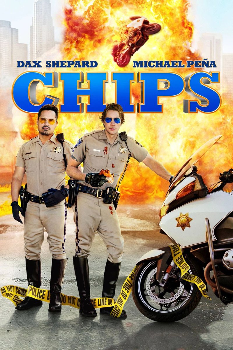 BillyHaze92100's tweet photo. #CHIPS Dans la lignée de 21 Jump Street et de Baywatch, c’est léger, un peu con avec des nichons par moment. Ça passe tout seul.
3/5 #BonFilm https://t.co/hOVQ3idA46