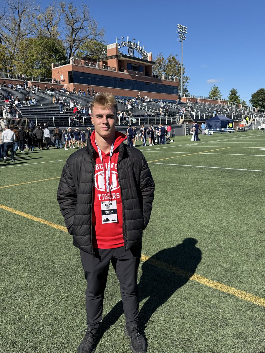 nathan_pabst's tweet photo. Had a great visit at @ButlerUFootball. Thank you to all of the coaches and staff for having me!! https://t.co/zsVDNeUIz4