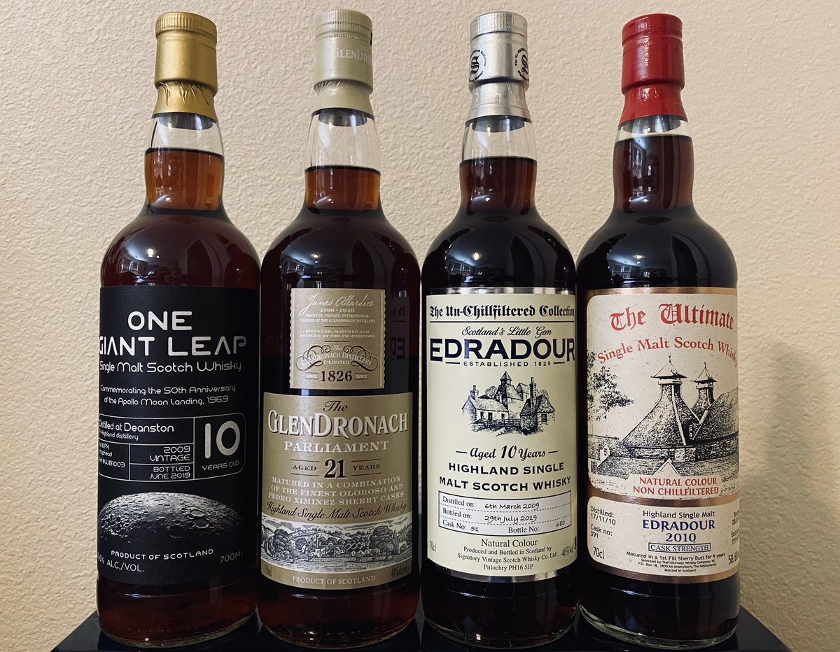 EKGraalMarshall's tweet photo. Find thee Cask No. 51 at auction, Good Ser (Cask No. 52, as well). 2009 was a blessed year.

‘Tis a most special variant of this long standing and superlative series, having lineage in the rarest 12 YO Spanish Oak Oloroso Butts from Jose Y Miguel Martin in Cadiz.

I’ve included some older photos I once took for fun, clearly showing the ongoing mastery of the Oloroso Oligarchy from Edradour, particularly given age for age contrasting, and even well beyond (with exceptions for those extraordinary Glen Grant and Glenglassaugh offerings)…🫡⚔️🛡️🥃