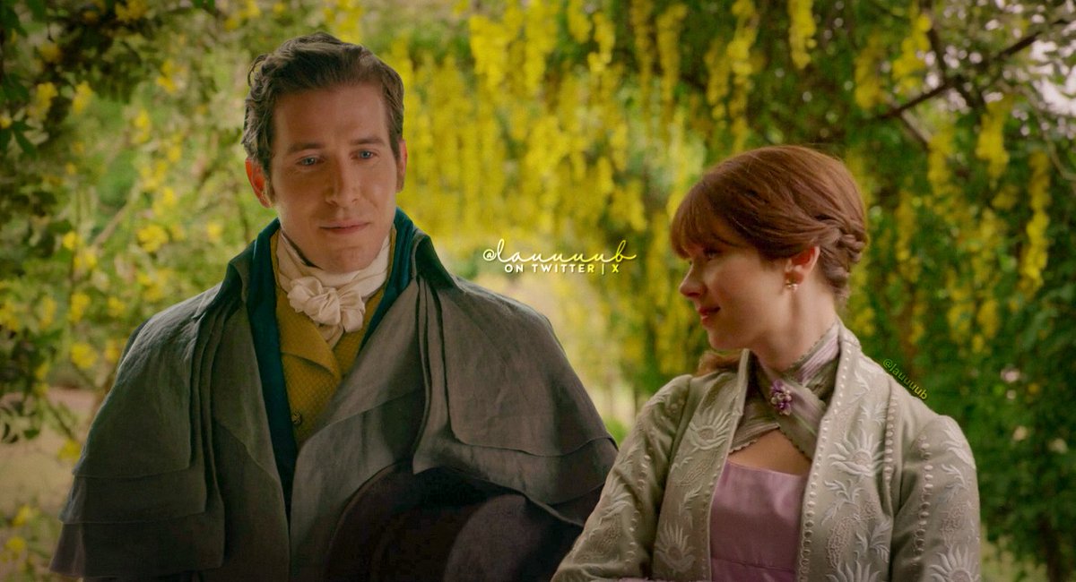 lauuuub's tweet photo. Eloise : “I tried to grow roses one year. They all died.”

Phillip : “Roses are more difficult than most people think.”
 
Eloise : “I noticed you have them in abundance.”

Phillip : “I have a gardener.”

Eloise : “A botanist with a gardener?” https://t.co/AZnW9SZDcK