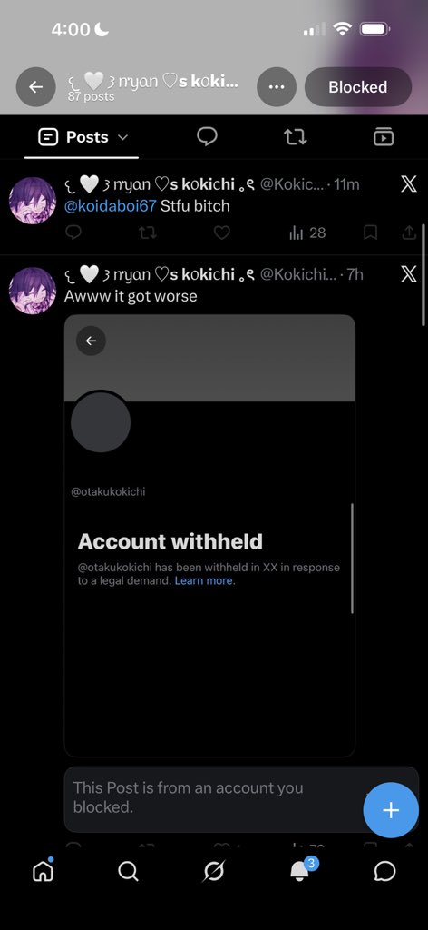 koidaboi67's tweet photo. jesse previously known as italypisser is now pretending to be nyan poorly because they know twitter will pick up the L as lower case to frame them for things ! Here’s proof that it won’t be nyan if they delete stuff and their entire proof is make and has been disproven
RETWEETT https://t.co/RY0OT66aC7
