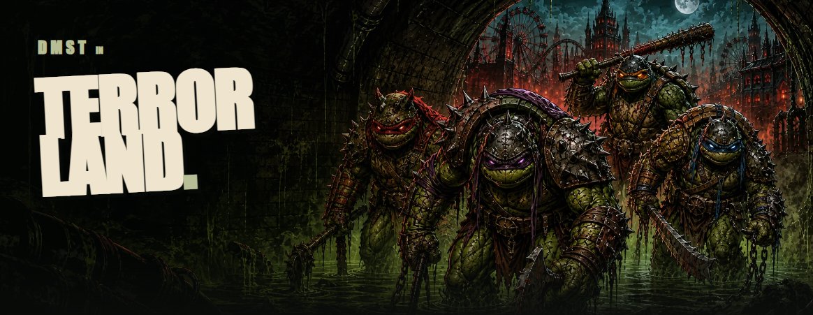 live4fun67's tweet photo. Are you ready to play MetaMate heist Terrorland? I almost am. My @DMSTsol Ninja Turtles are wandering the sewers, looking for the perfect masks to wear.  Help is on it's way! The rewards are amazing!! 
#DMST 

https://t.co/Cuxo4B4xXt https://t.co/jAExHy20GM