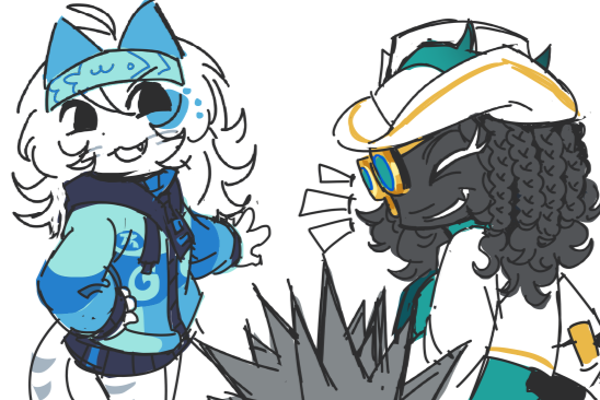 1luckybiscuit's tweet photo. Hi doodles before i go take a nap #phighting #phightingart https://t.co/08j75u1Xzi