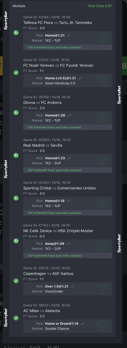 GoalThere999's tweet photo. Congratulations 😭😭😂 

6+ Odds additional picks 😮‍💨👌

BACK TO BACK 🔥🔥🔥🔥🔥🔥
✅✅✅✅✅✅✅✅✅✅✅✅
🫵🫵🫵🫵🫵🫵🫵🫵🫵🫵🫵🫵

Drop winning tickets in CS👇👇😅 https://t.co/g6NQR0PLvr