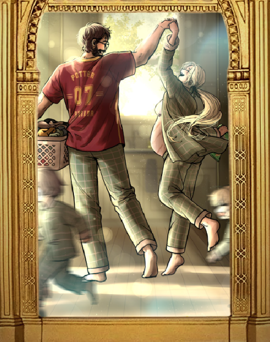 _JustPottah's tweet photo. ──────

The first time he looked into the Mirror of Erised, he saw his parents. Because that was all he wanted. A family.

Now, the vision has changed. 

But the deepest, most desperate desire of his heart remains the same.

He wants a happy family. With her.

────── https://t.co/f3mYoQYaZD