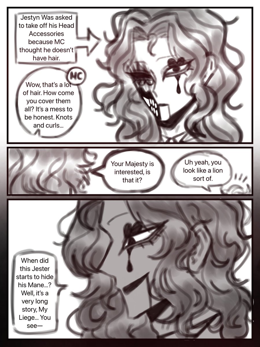 Shumi_Ling's tweet photo. Hair (ft. Yandere? Crownus)
#kingdomofmarionettes #Jestyn #jestyn_kom #KoM #Crownus https://t.co/YVpdQYcpqw